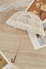 1/4Western style lace unbrella