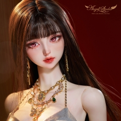 1/3 Girl's black long wig /Yue Ji